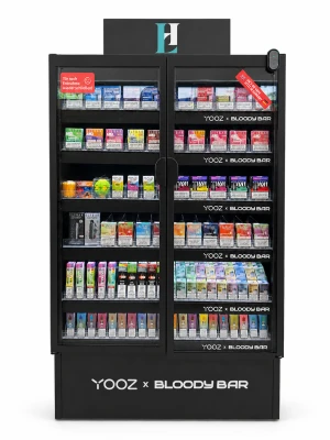 Premium Verkaufs-Vitrine für E-Zigaretten mit Fernöffnung & Klingel